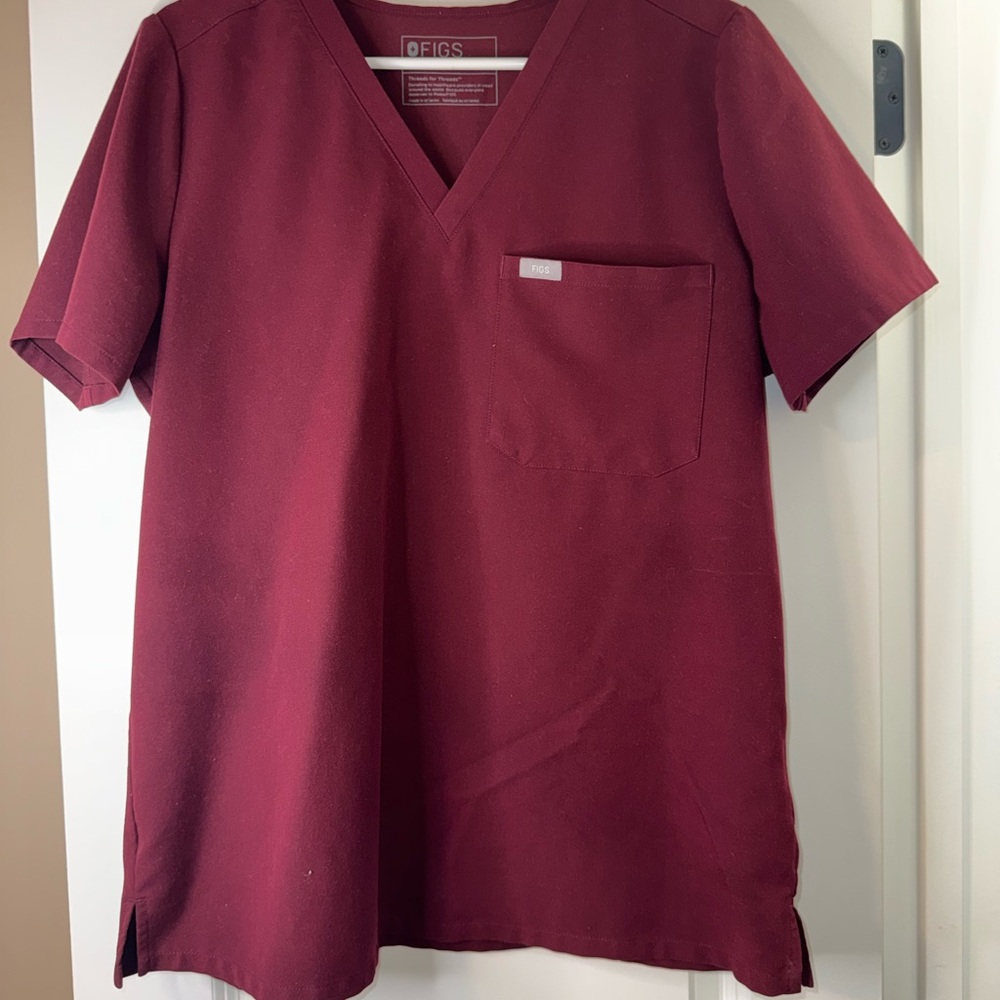 Figs Set - Burgundy
